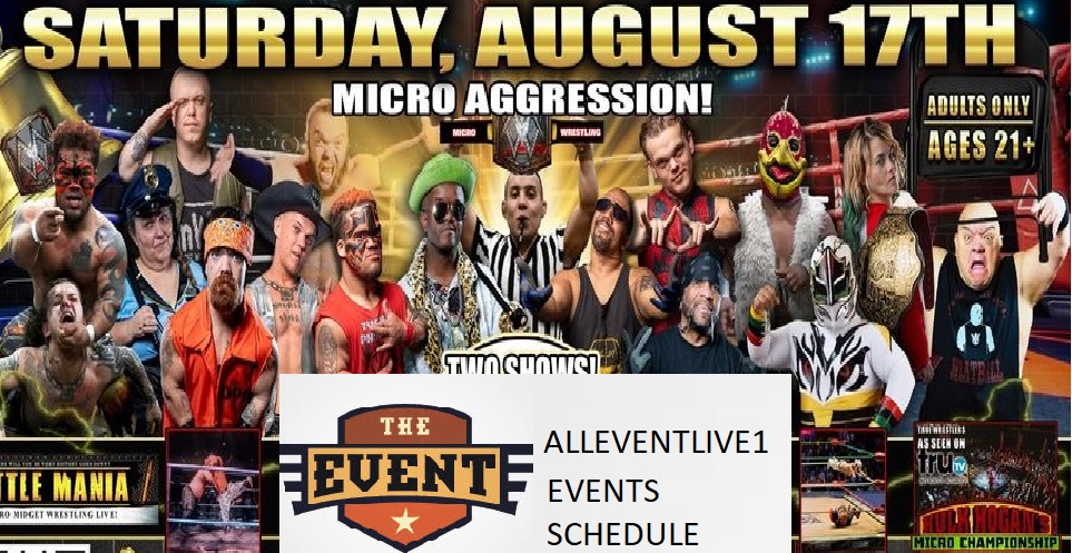 Micro Wrestling All Stars: TWO SHOWS