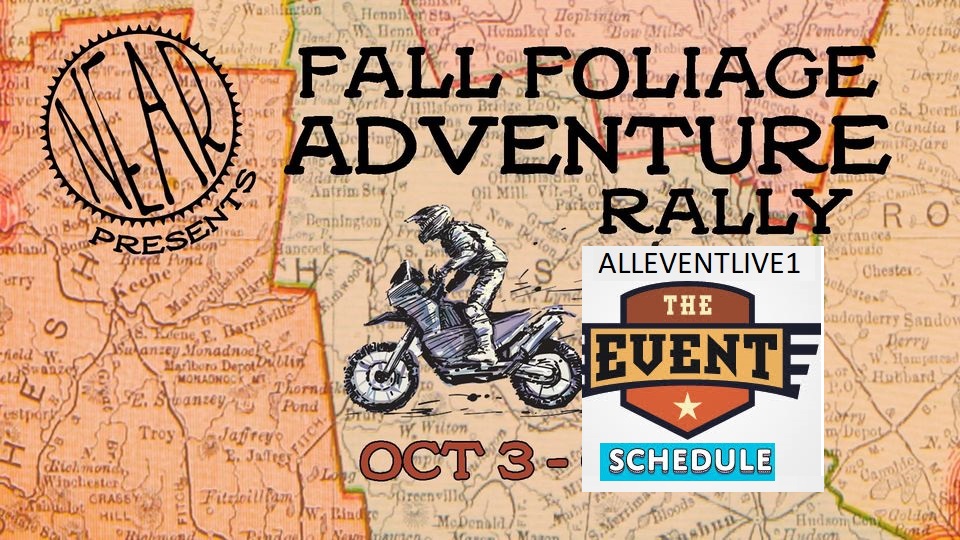 NEAR Presents Fall Foliage Adventure Rally 2024