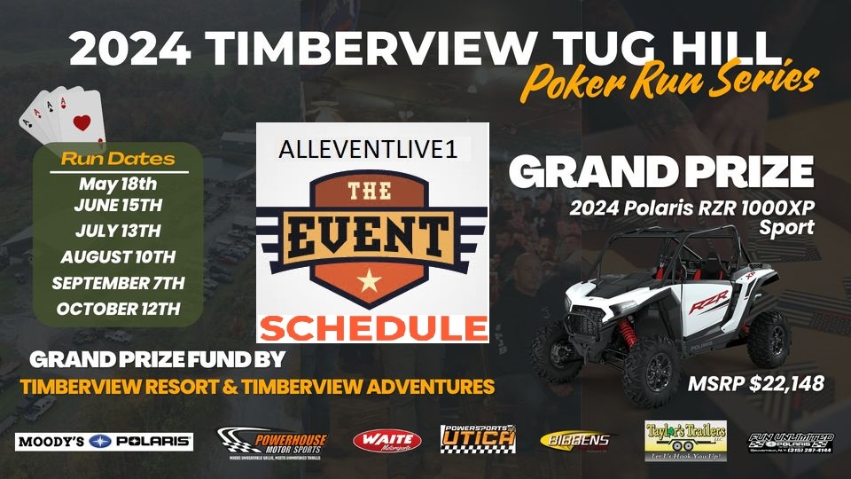 Timberview Tug Hill Poker Run Series 2024